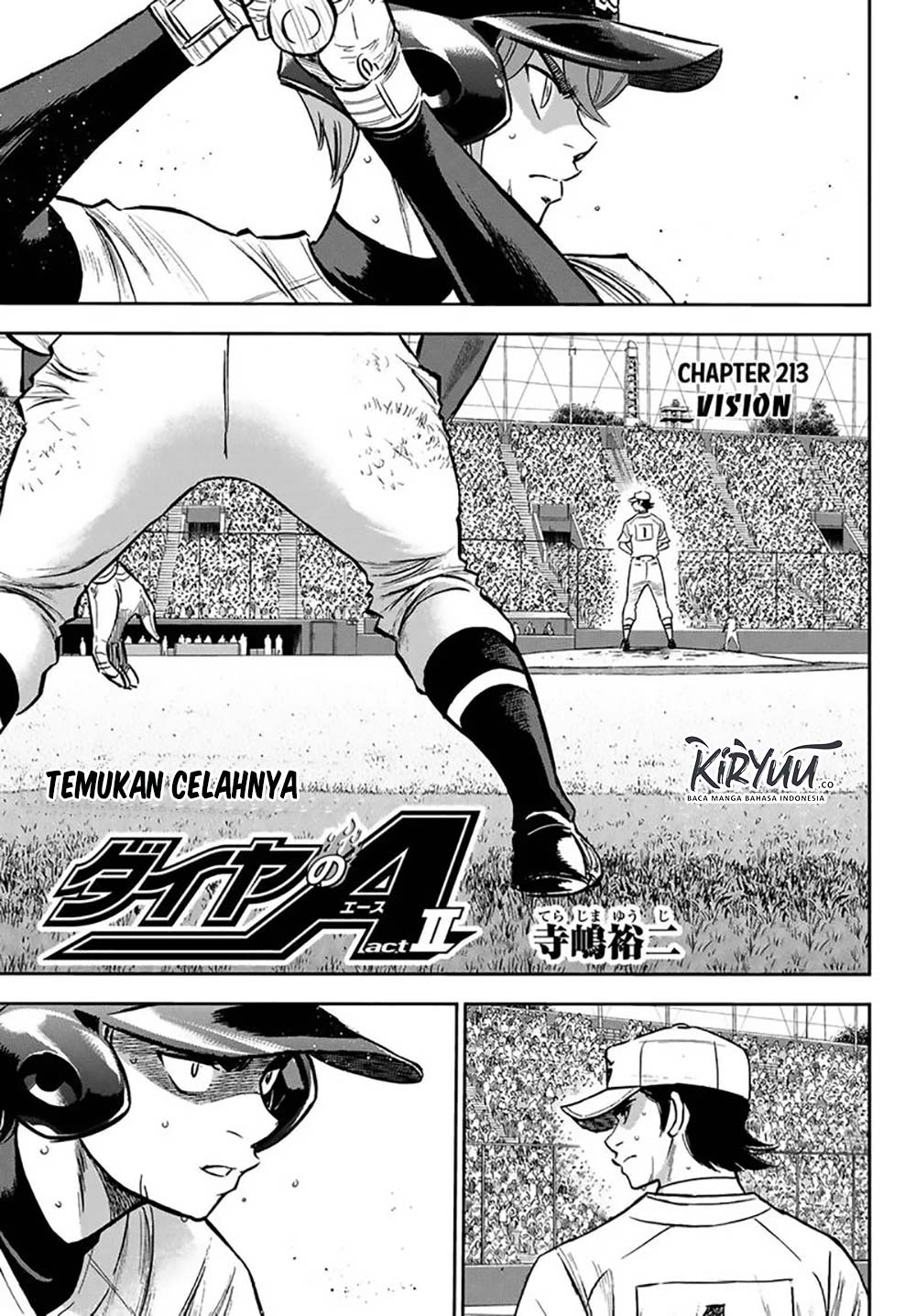 Diamond no Ace Act 2 Bab 213 halaman 2