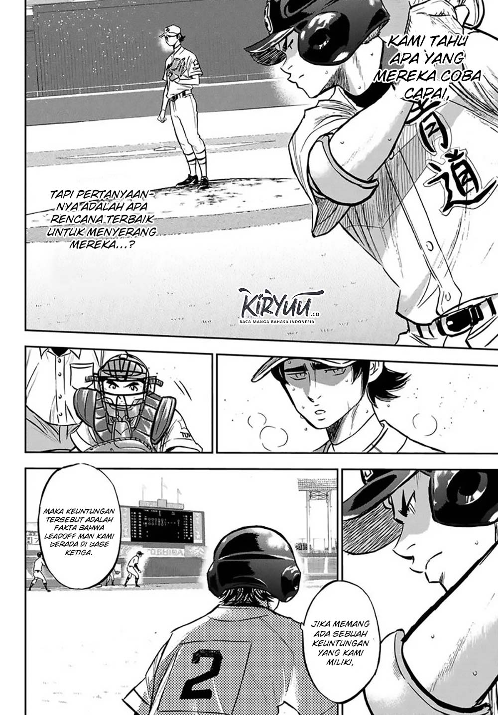 Diamond no Ace Act 2 Bab 213 halaman 9