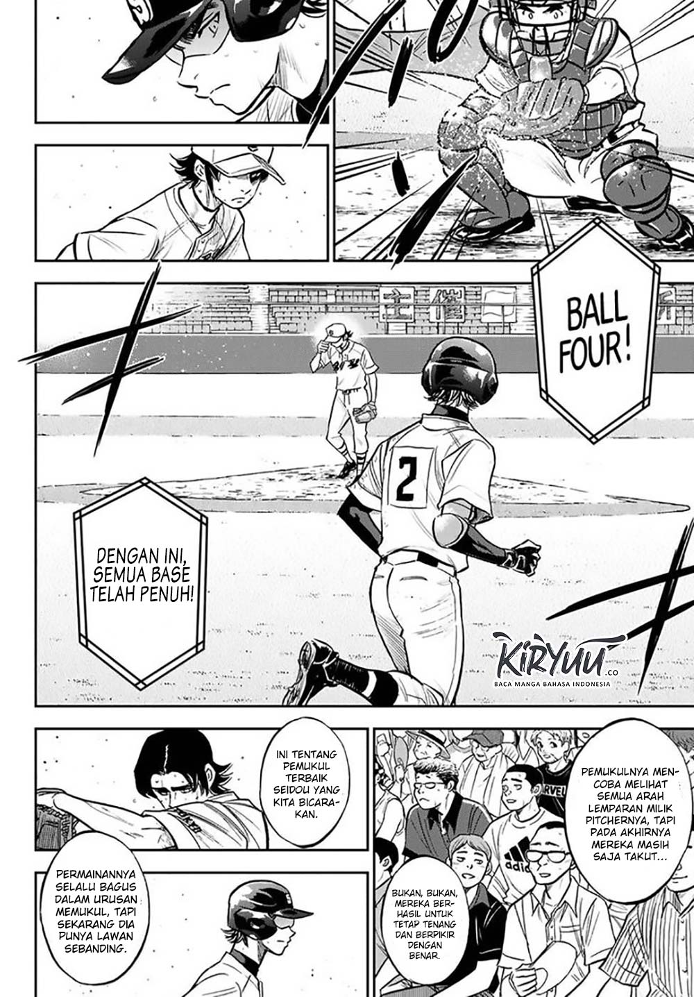 Diamond no Ace Act 2 Bab 214 halaman 5