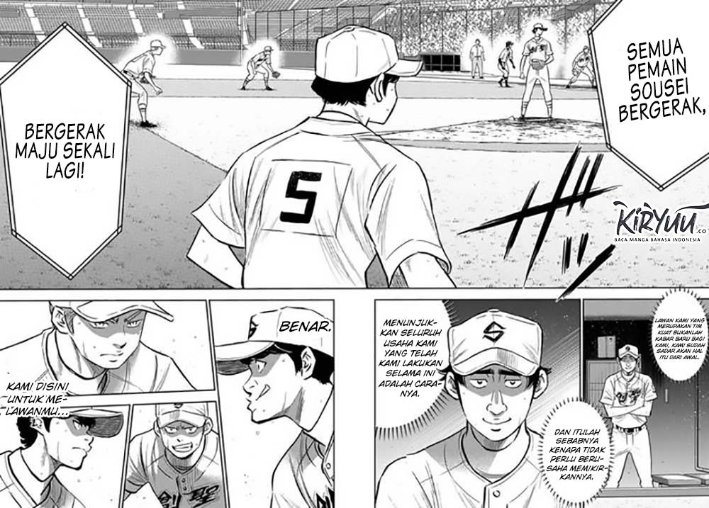 Diamond no Ace Act 2 Bab 214 halaman 7