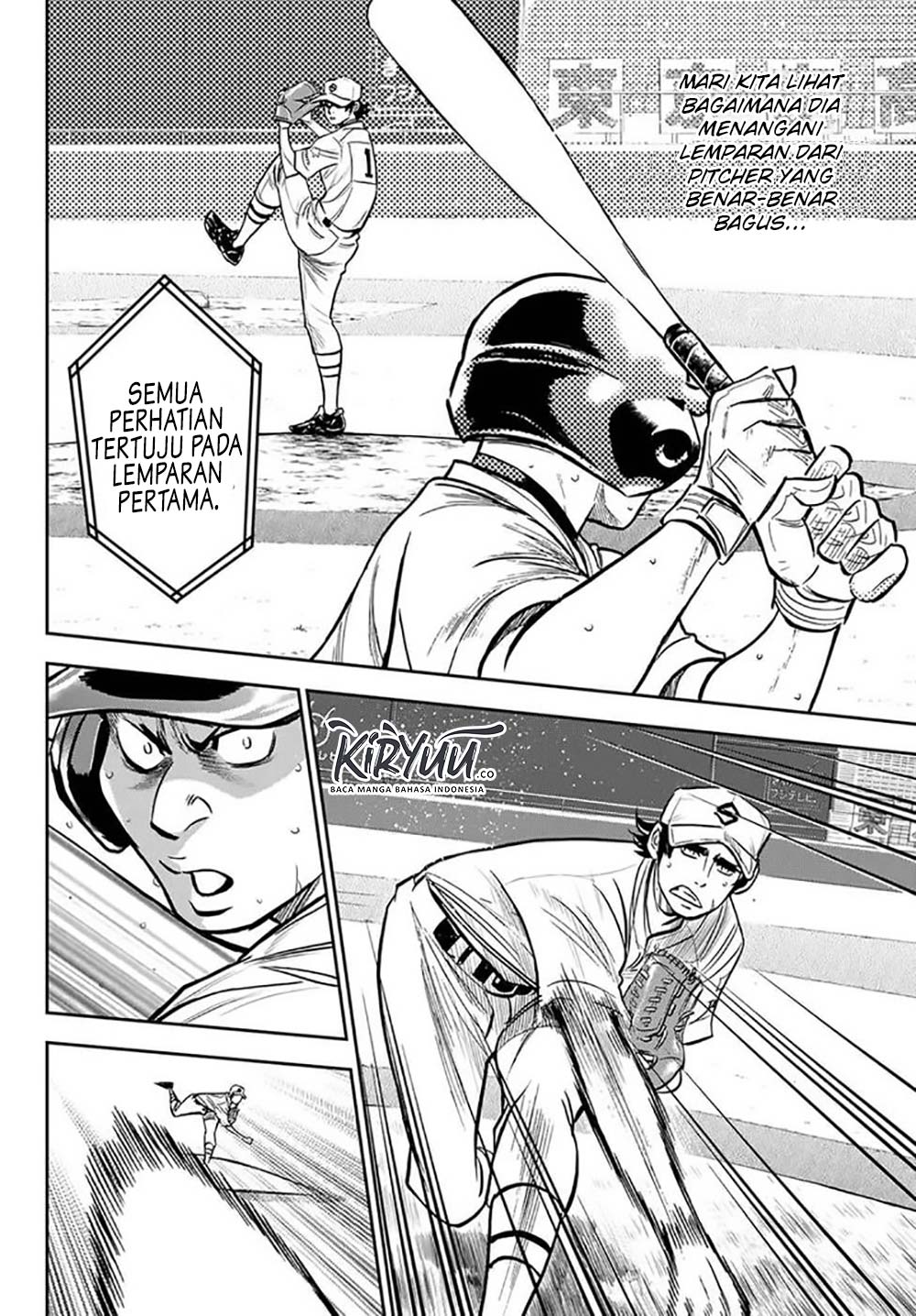 Diamond no Ace Act 2 Bab 214 halaman 10