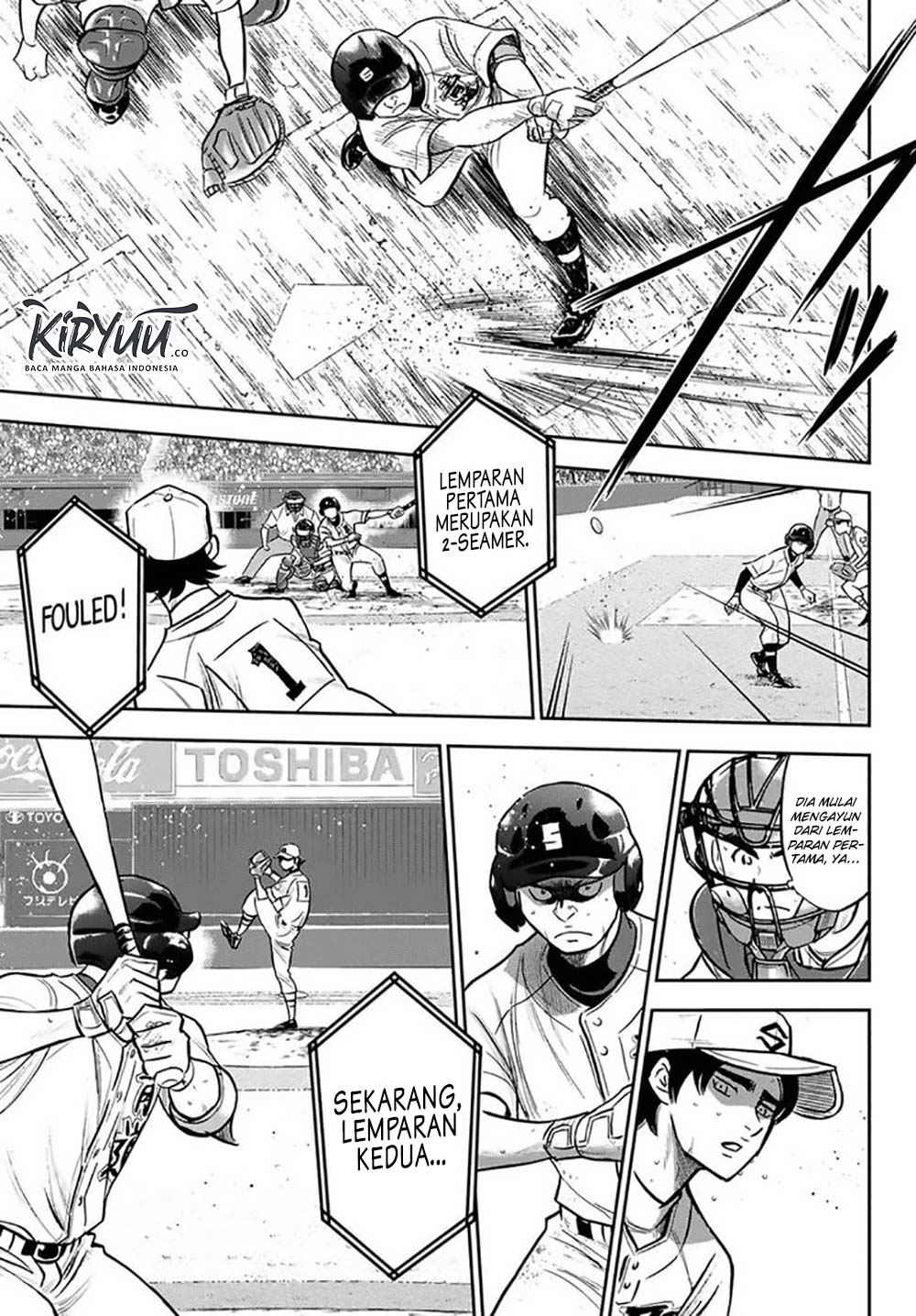 Diamond no Ace Act 2 Bab 214 halaman 11