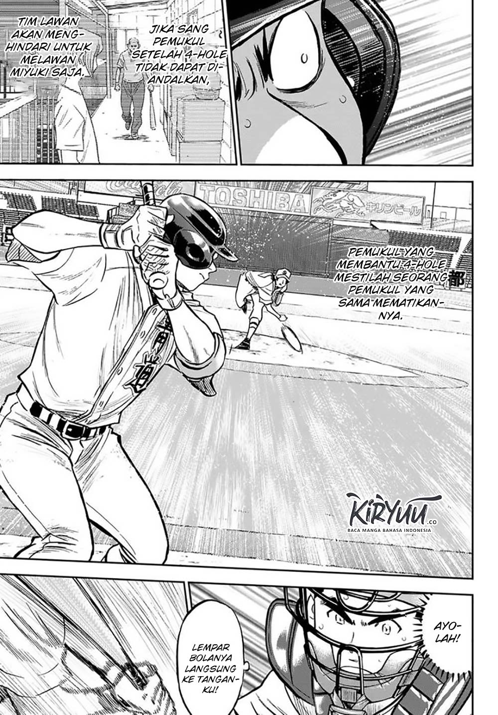 Diamond no Ace Act 2 Bab 214 halaman 17
