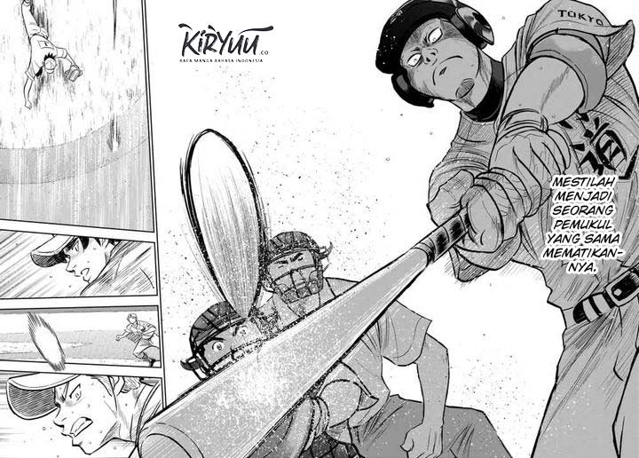Diamond no Ace Act 2 Bab 214 halaman 18