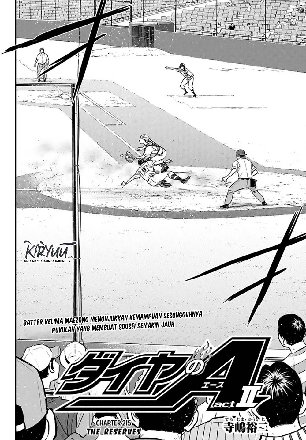 Diamond no Ace Act 2 chapter 215 halaman 3