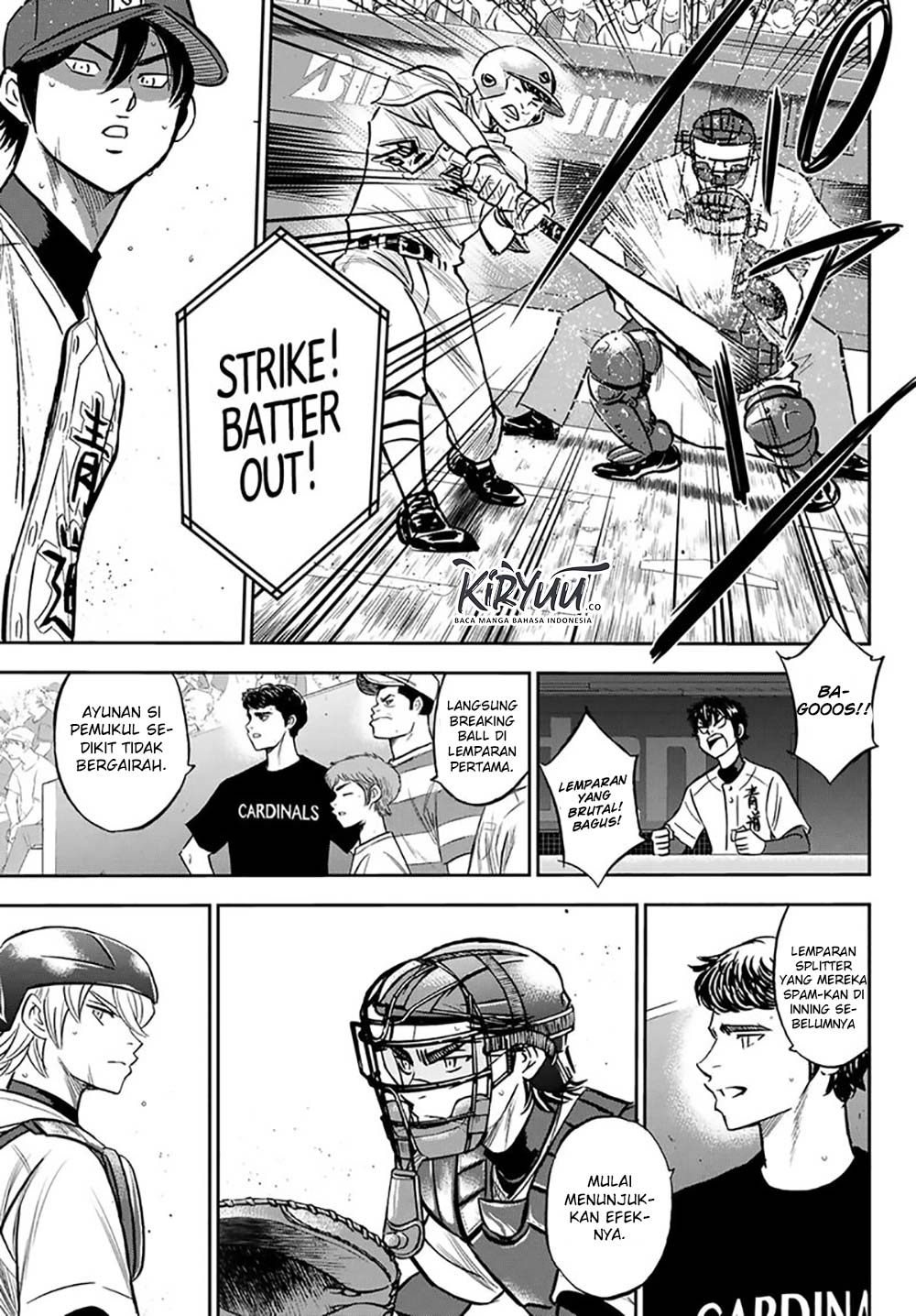 Diamond no Ace Act 2 chapter 215 halaman 20