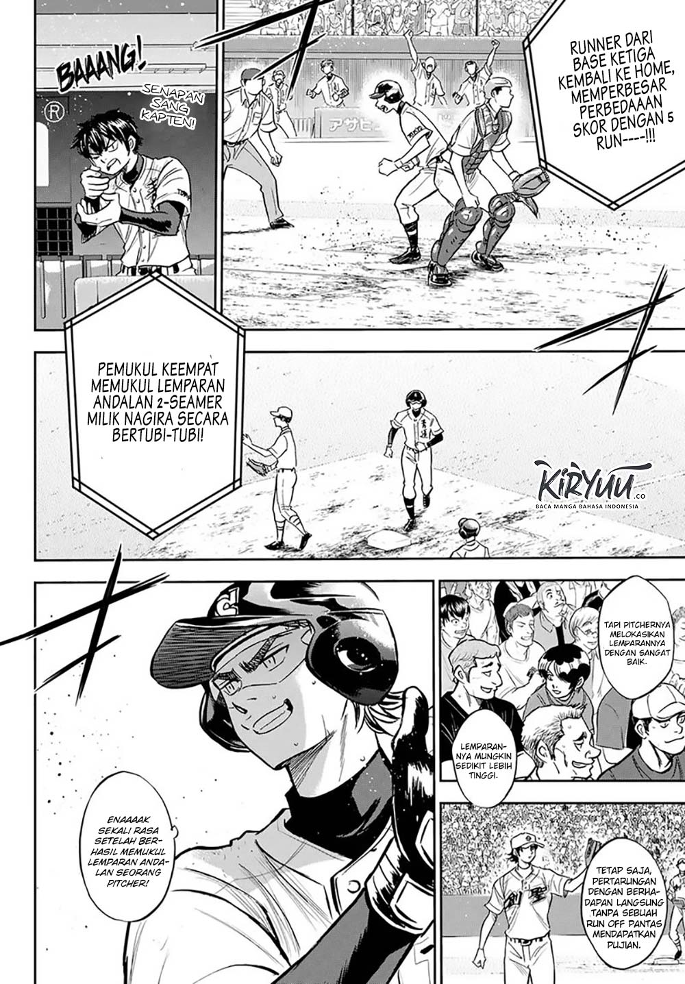 Diamond no Ace Act 2 chapter 216 halaman 4