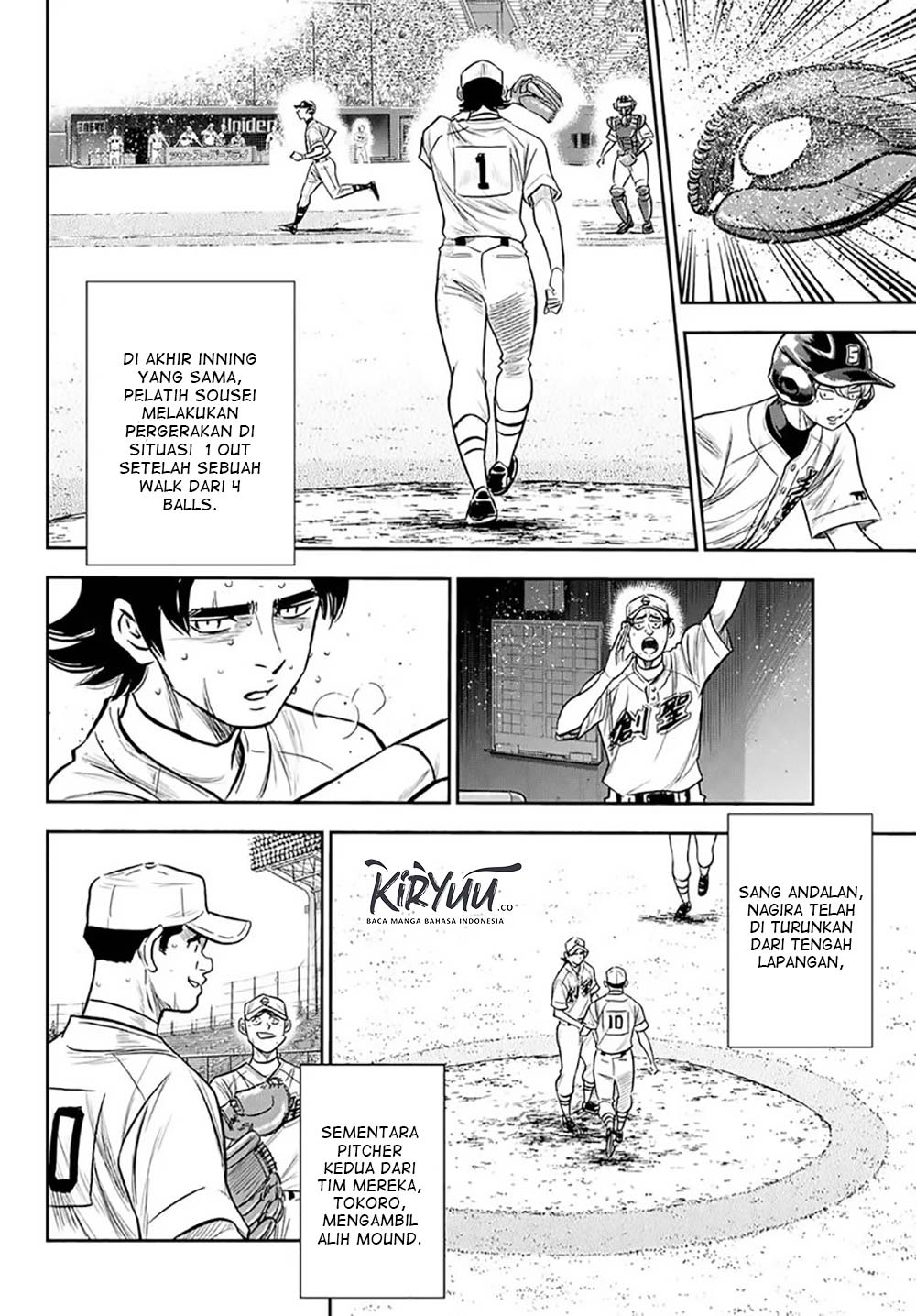 Diamond no Ace Act 2 chapter 216 halaman 10