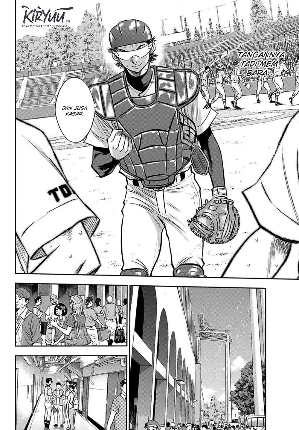 Diamond no Ace Act 2 Bab 217 halaman 8