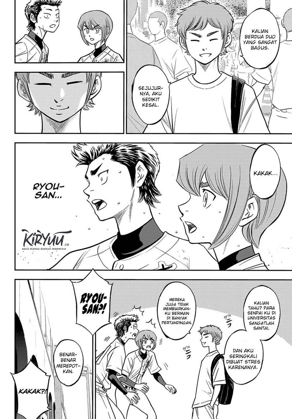 Diamond no Ace Act 2 Bab 217 halaman 12