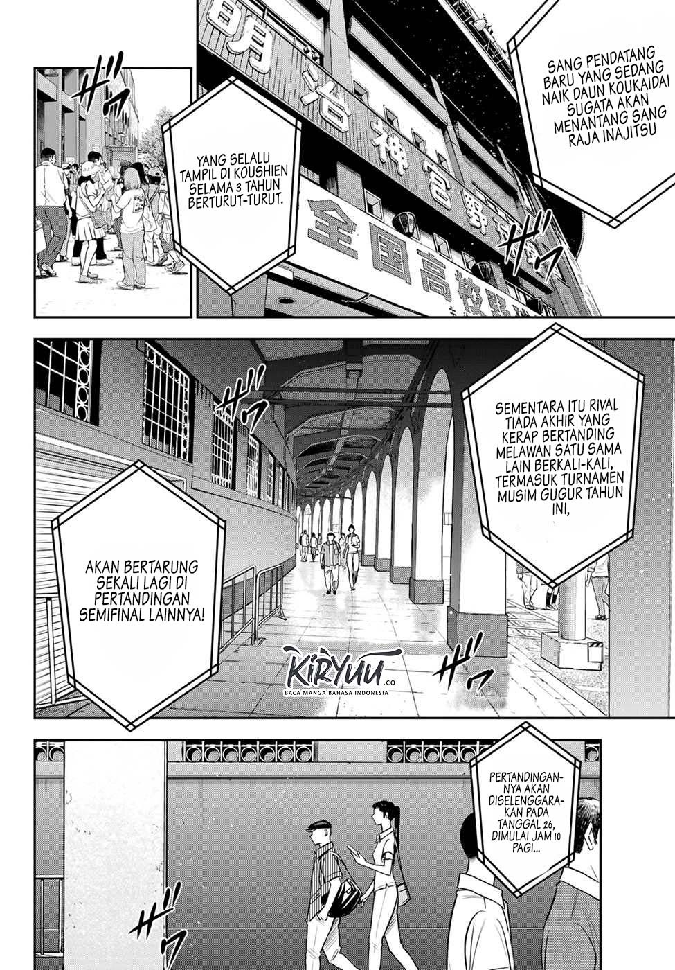 Diamond no Ace Act 2 Bab 218 halaman 4