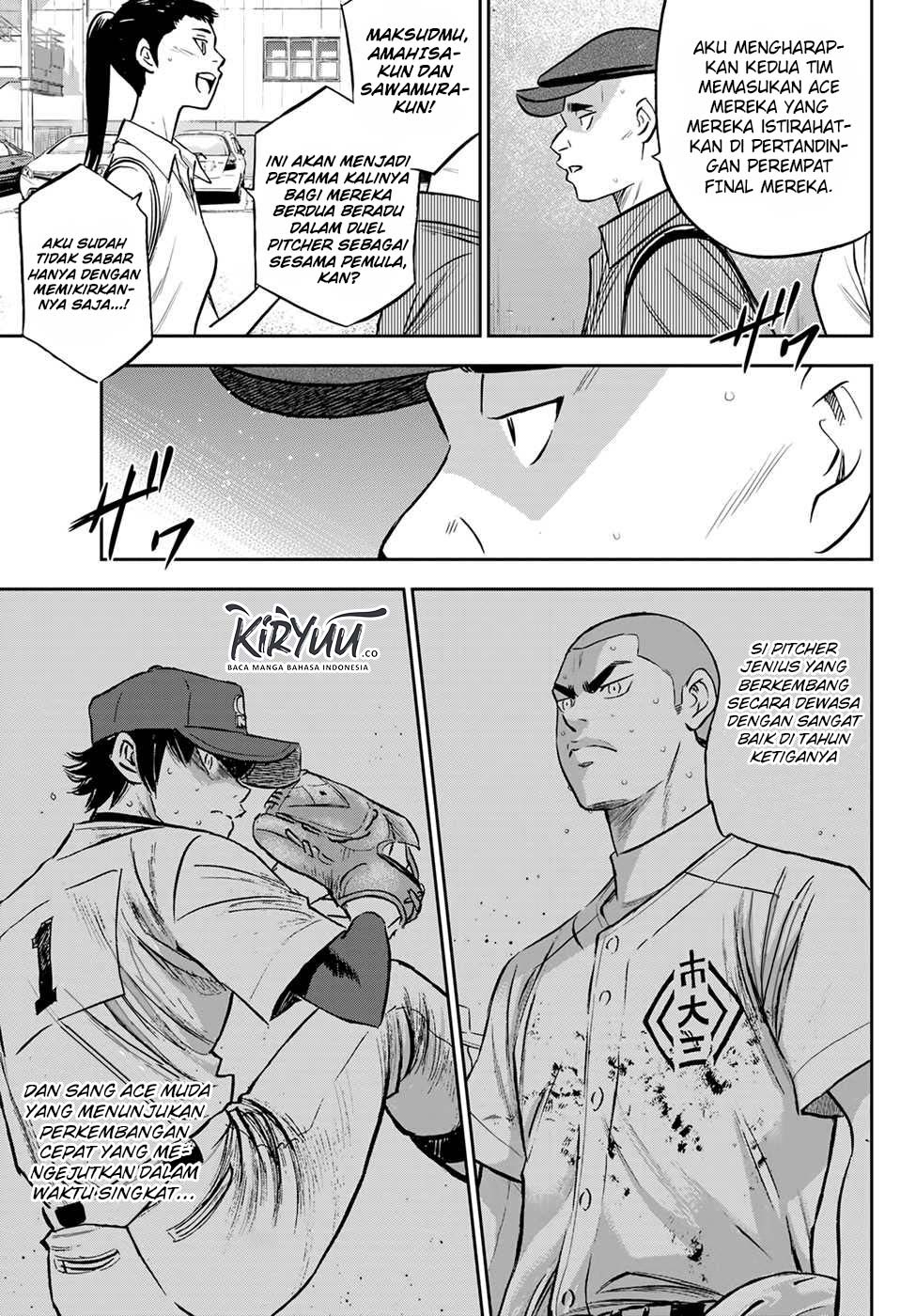 Diamond no Ace Act 2 Bab 218 halaman 5
