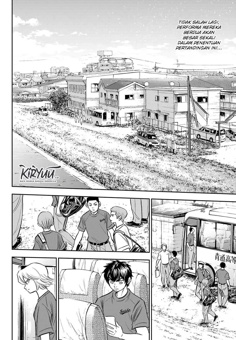 Diamond no Ace Act 2 Bab 218 halaman 6