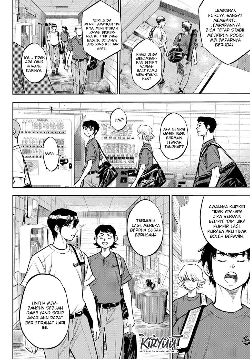 Diamond no Ace Act 2 Bab 218 halaman 10