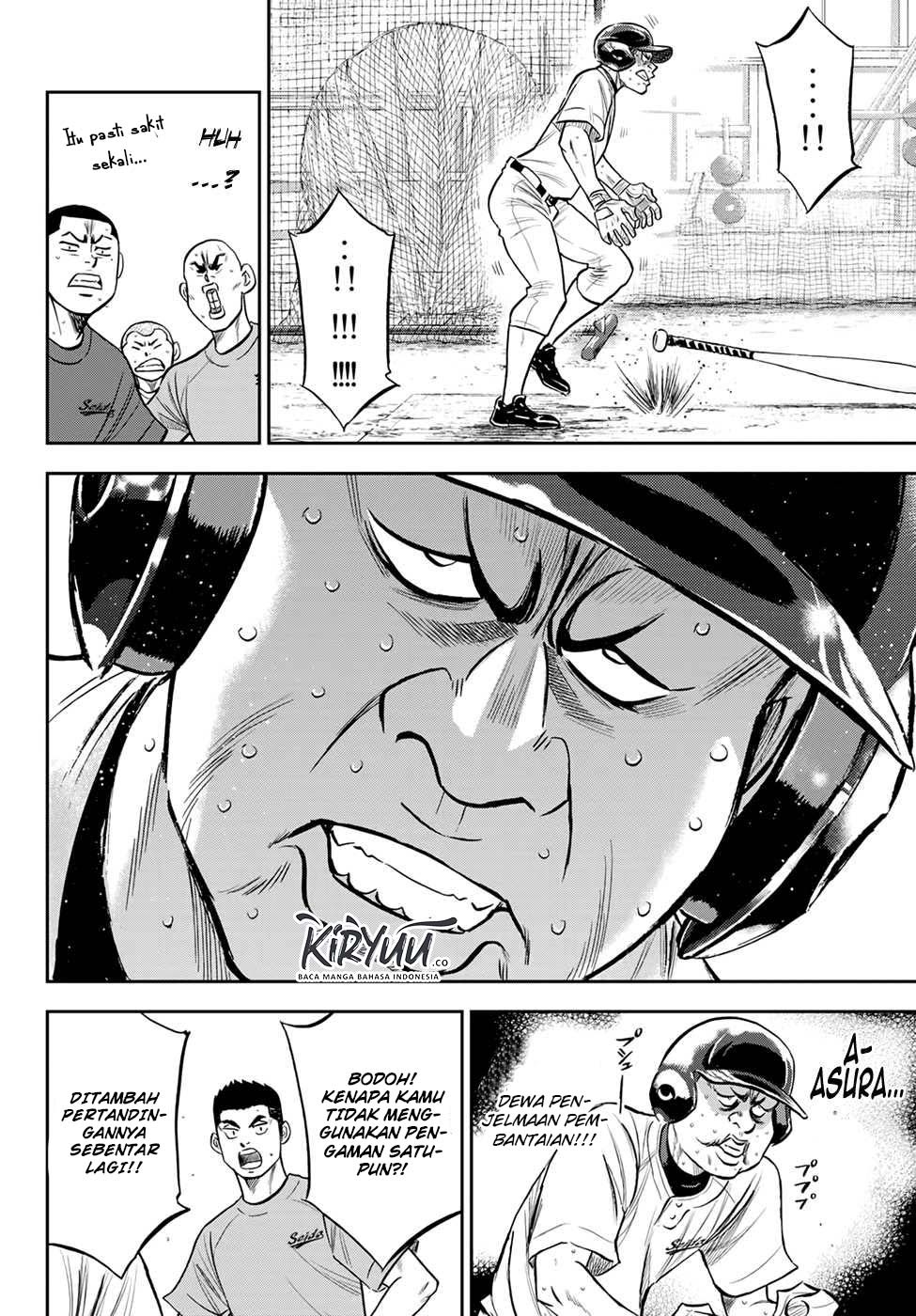 Diamond no Ace Act 2 Bab 218 halaman 16