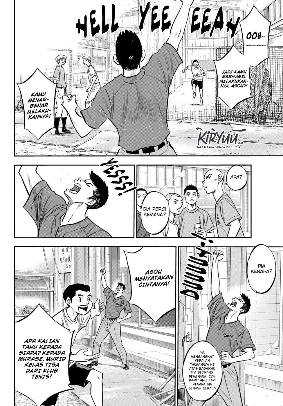 Diamond no Ace Act 2 Bab 218 halaman 18