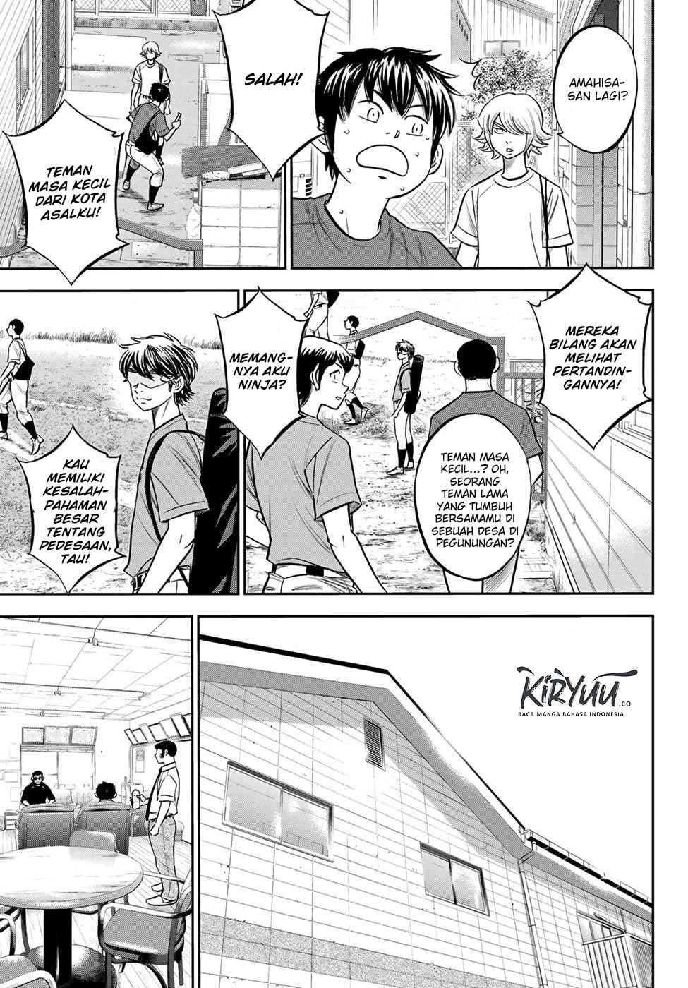 Diamond no Ace Act 2 chapter 219 halaman 10
