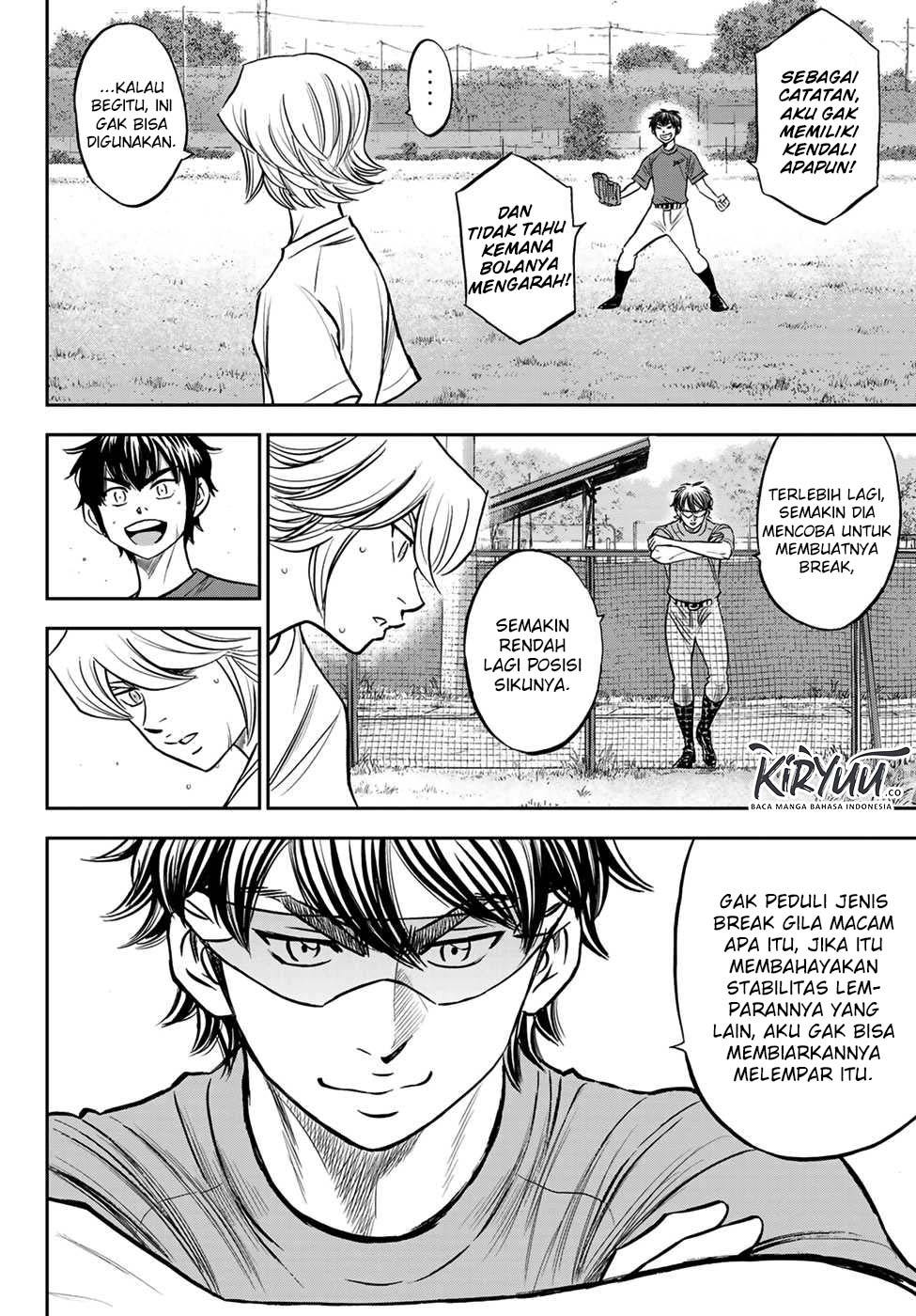 Diamond no Ace Act 2 chapter 219 halaman 19