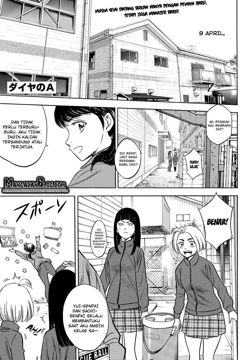 Diamond no Ace Act 2 Bab 22 halaman 1