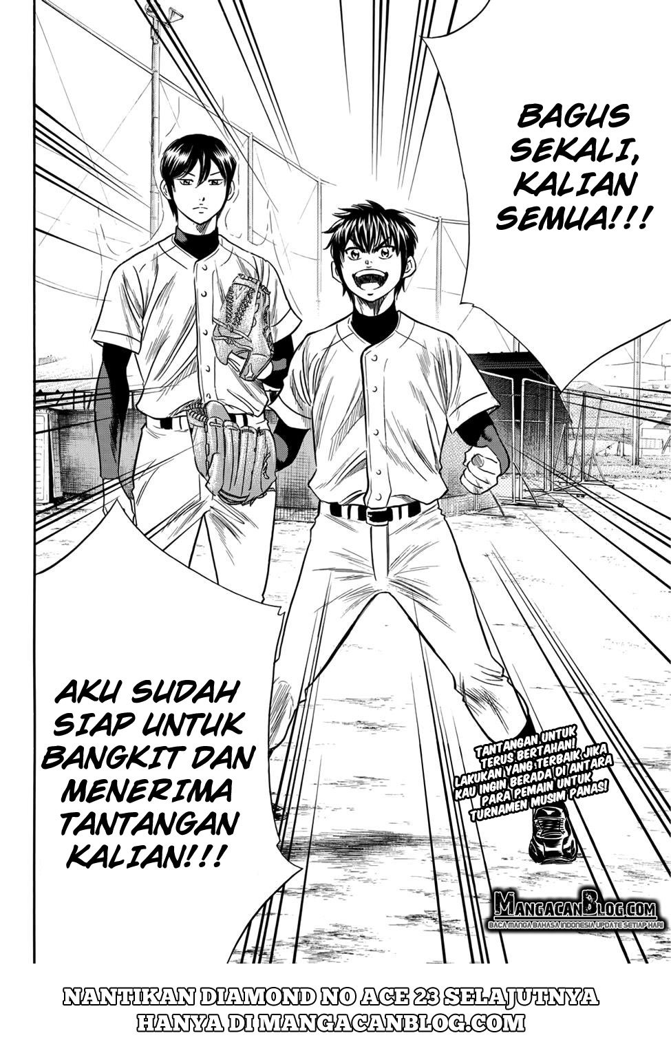 Diamond no Ace Act 2 Bab 22 halaman 19