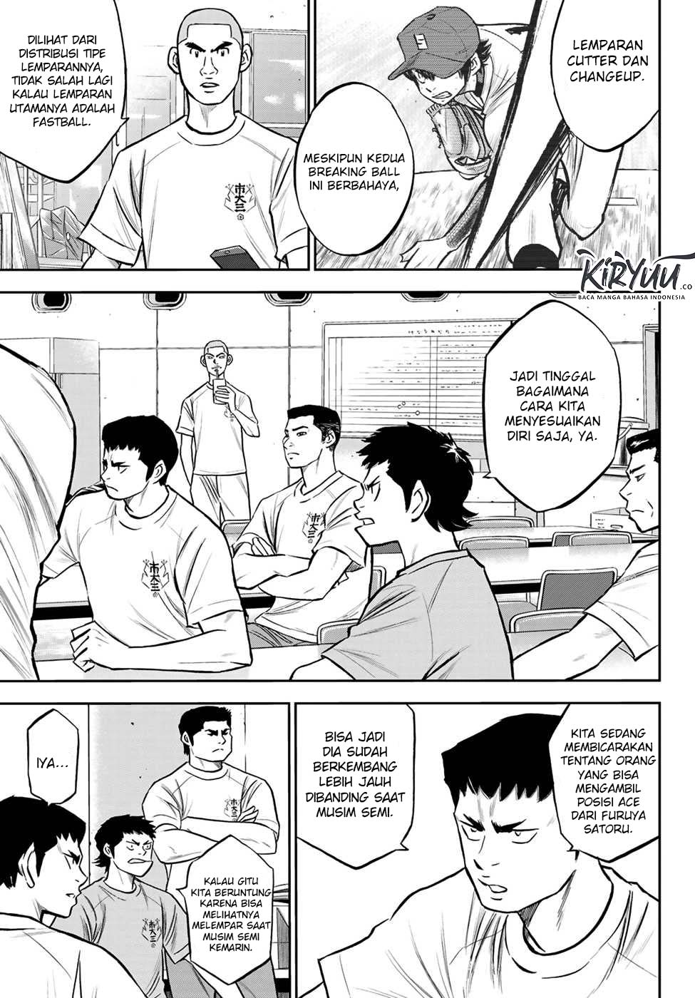 Diamond no Ace Act 2 Bab 220 halaman 4