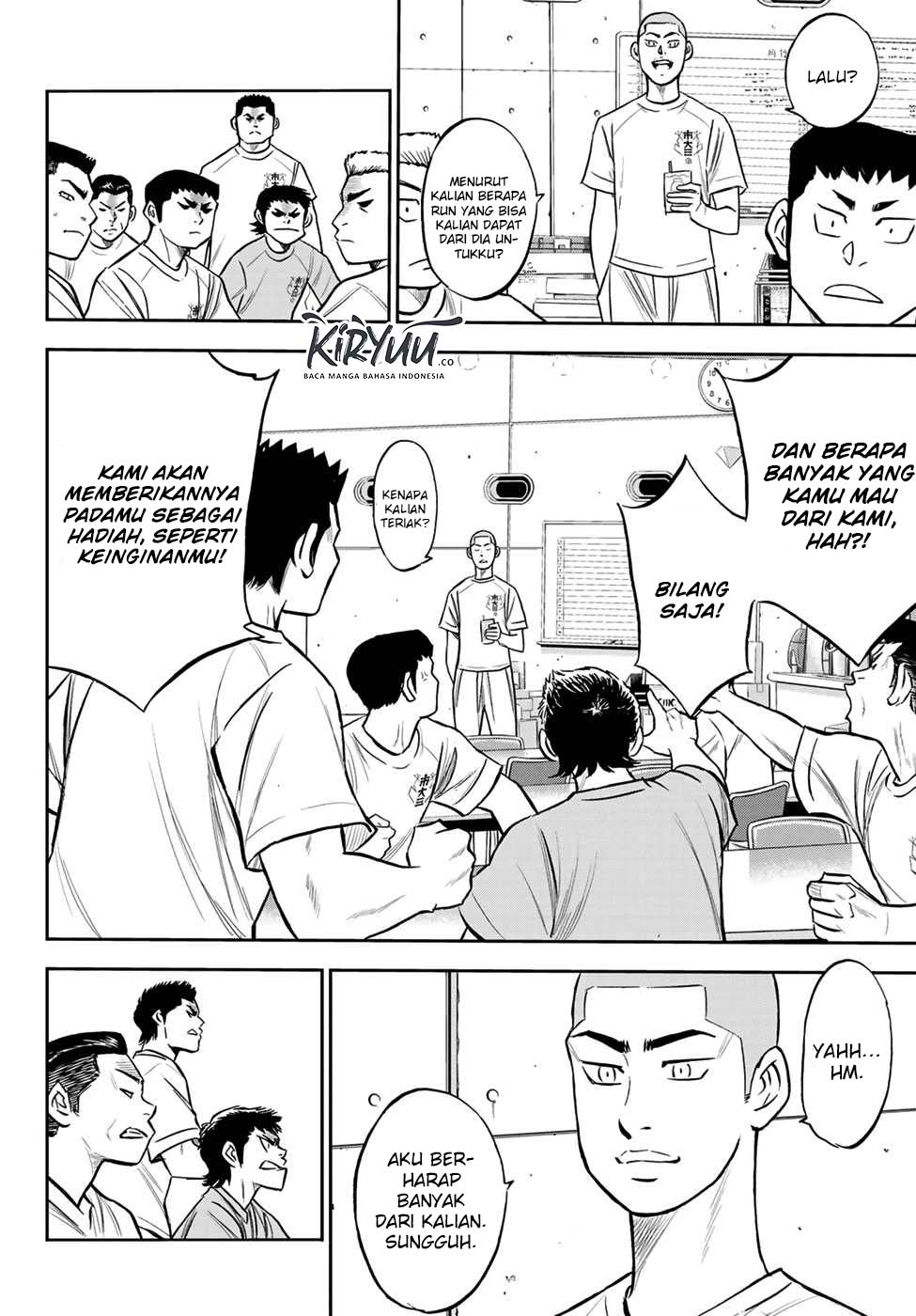 Diamond no Ace Act 2 Bab 220 halaman 5