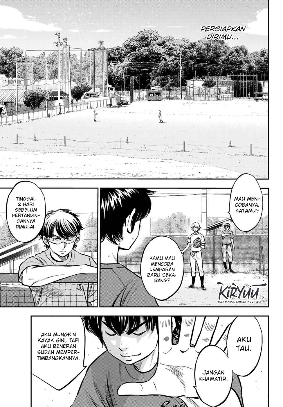Diamond no Ace Act 2 Bab 220 halaman 8