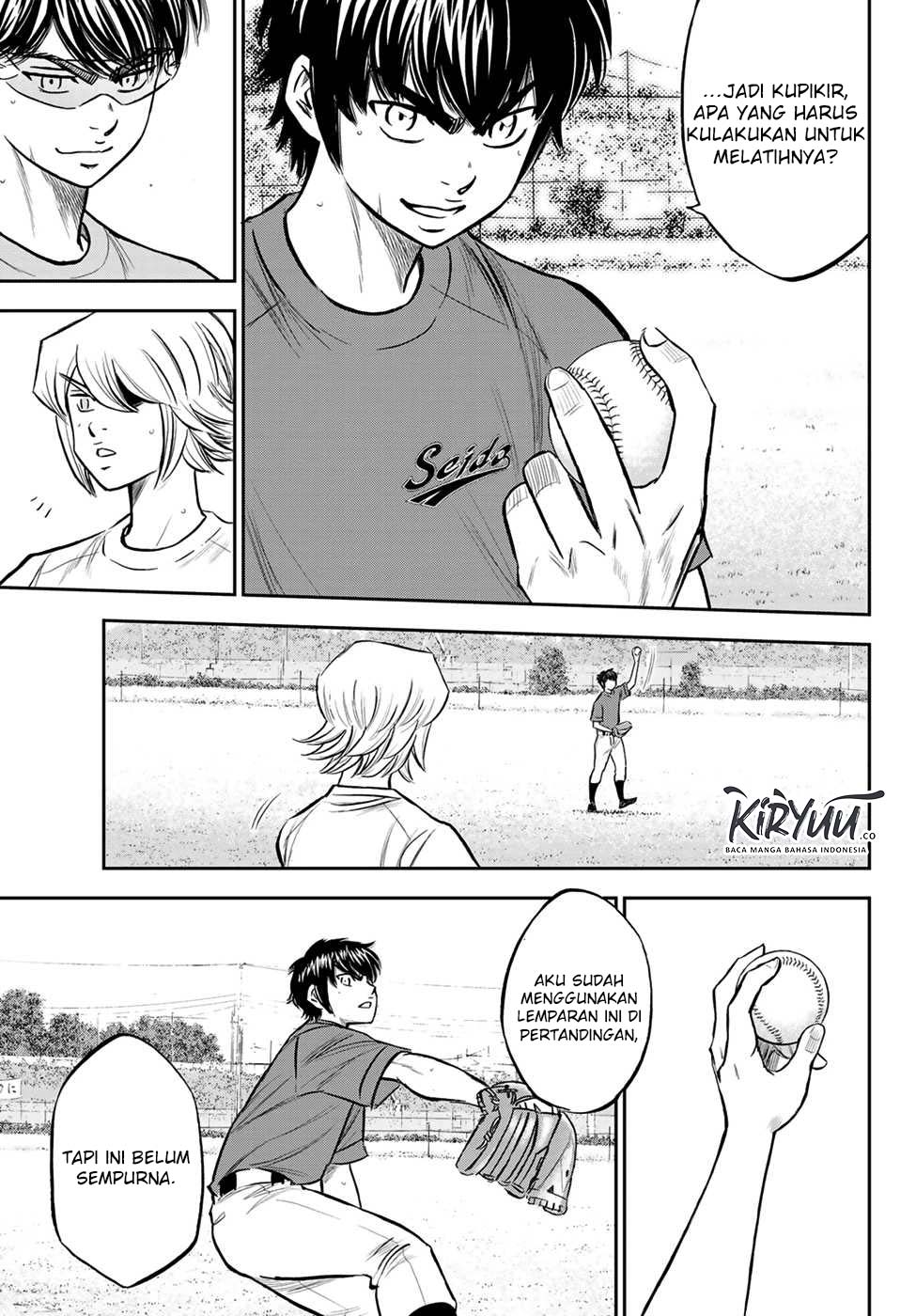 Diamond no Ace Act 2 Bab 220 halaman 12