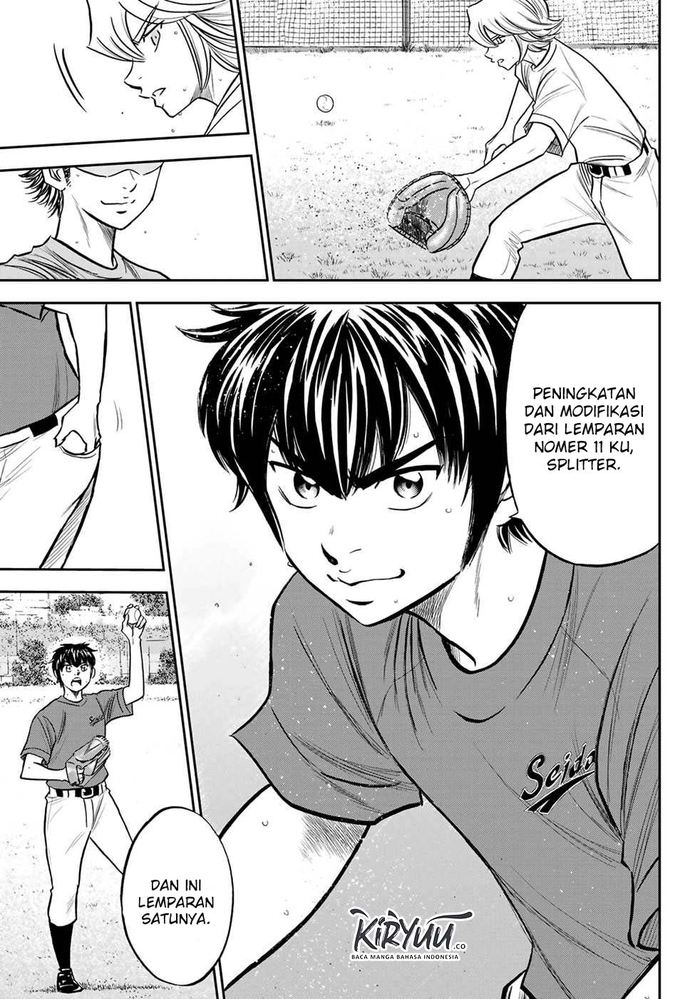 Diamond no Ace Act 2 Bab 220 halaman 14