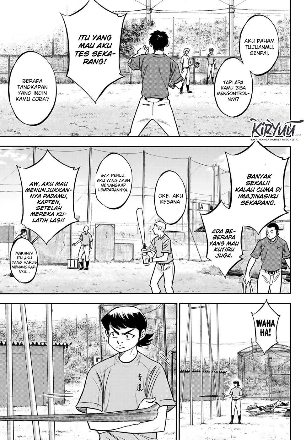 Diamond no Ace Act 2 Bab 220 halaman 18