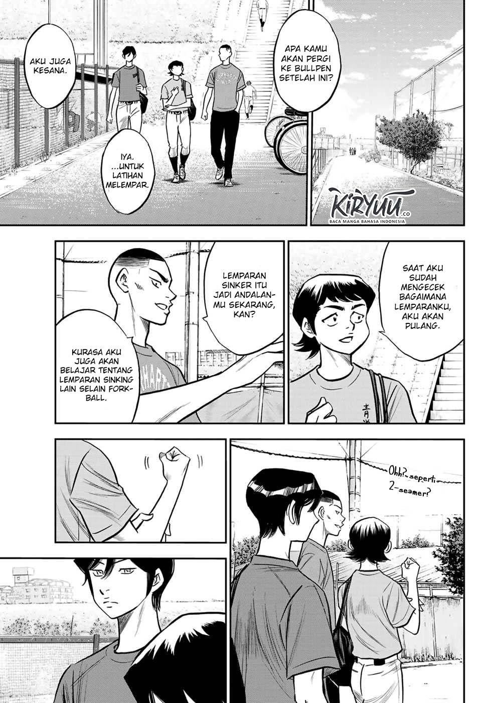 Diamond no Ace Act 2 chapter 221 halaman 14