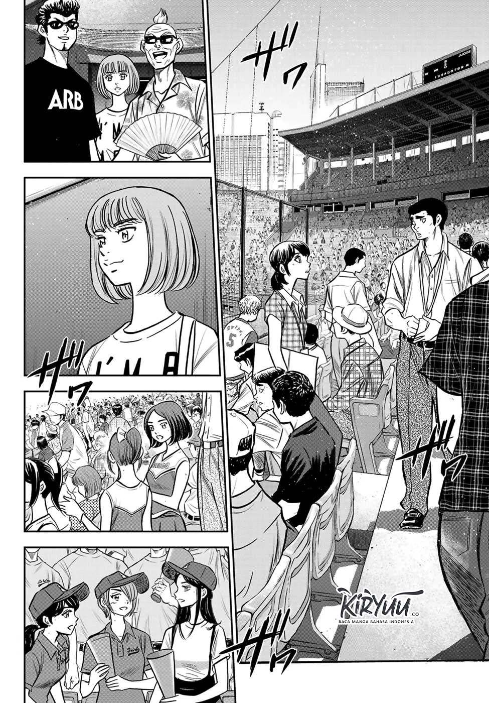 Diamond no Ace Act 2 Bab 223 halaman 7