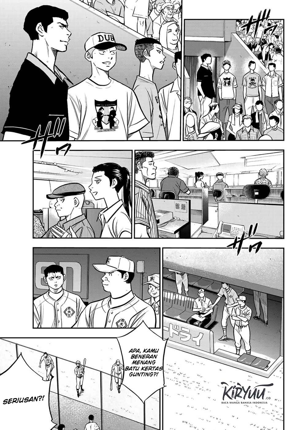 Diamond no Ace Act 2 Bab 223 halaman 10