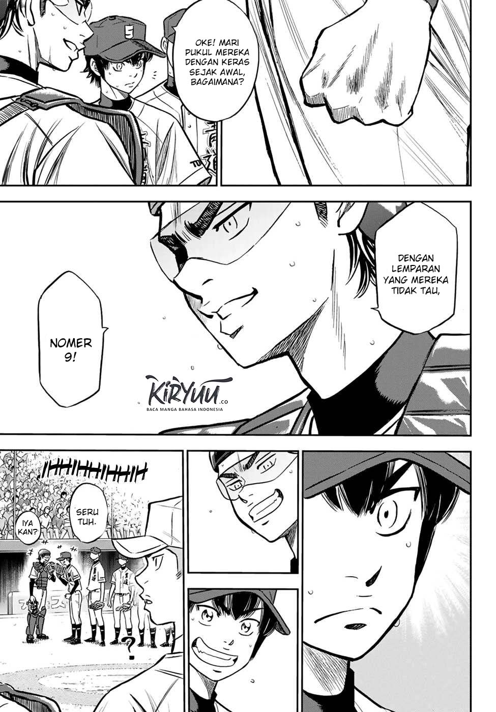 Diamond no Ace Act 2 Bab 223 halaman 19