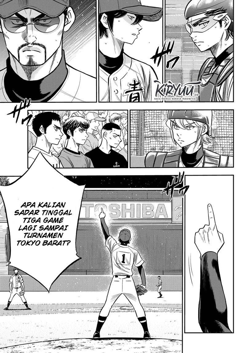 Diamond no Ace Act 2 Bab 224 halaman 10