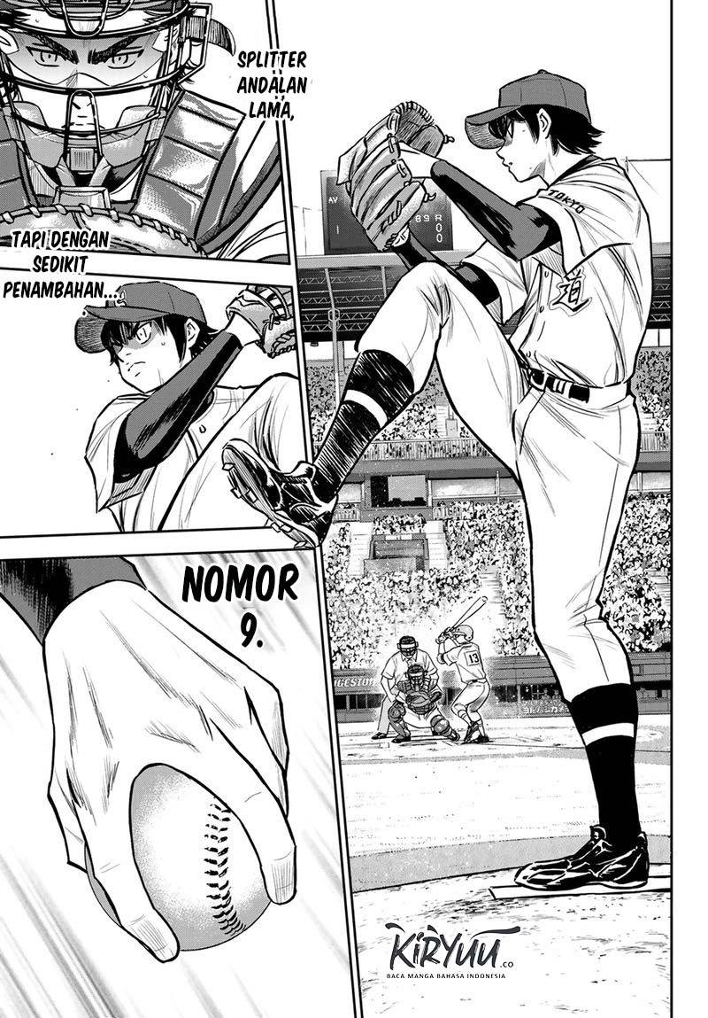 Diamond no Ace Act 2 Bab 224 halaman 19