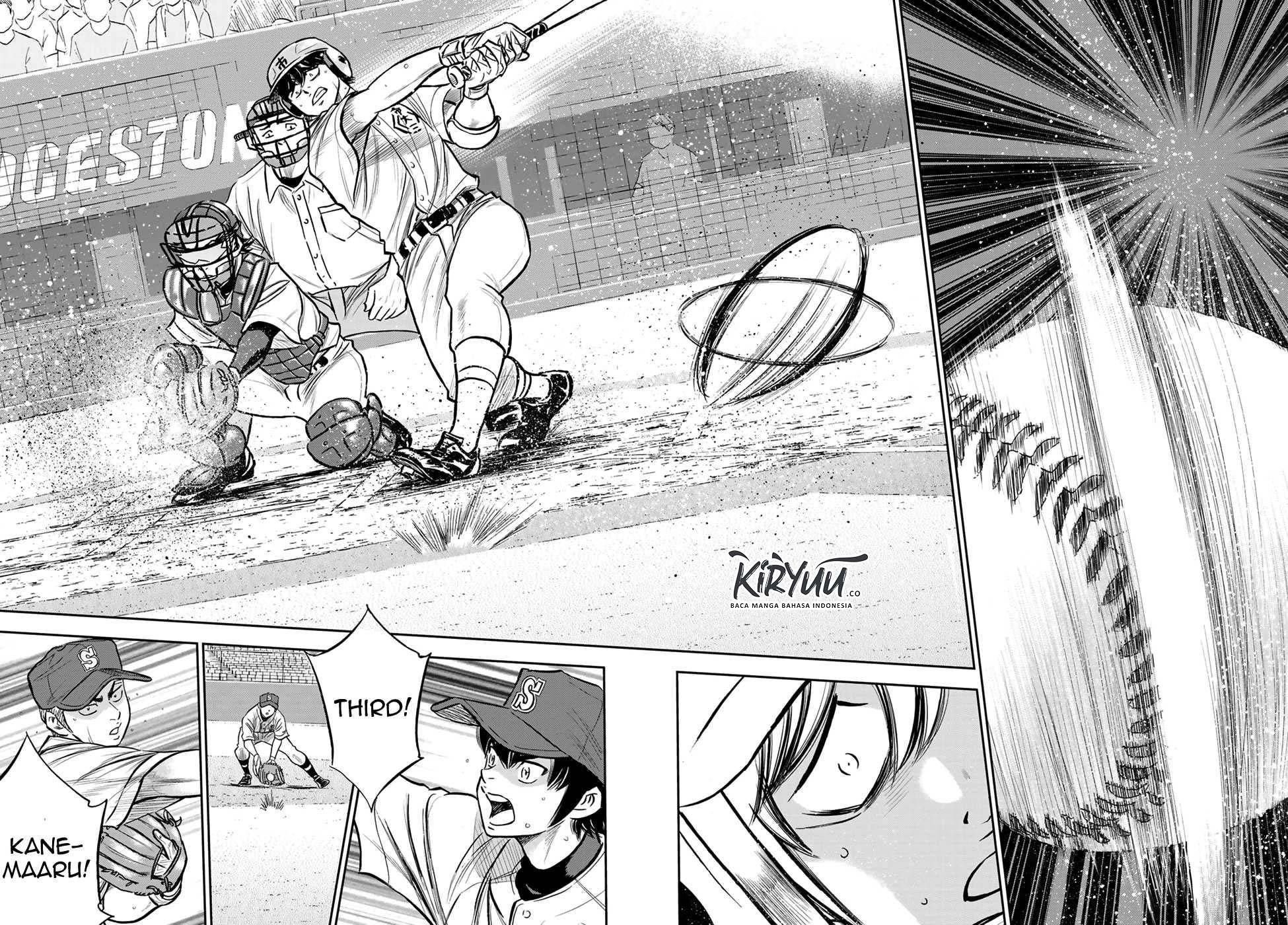 Diamond no Ace Act 2 chapter 225 halaman 3
