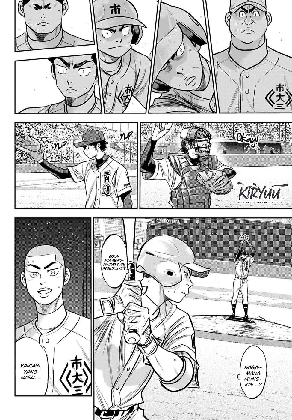 Diamond no Ace Act 2 chapter 225 halaman 8