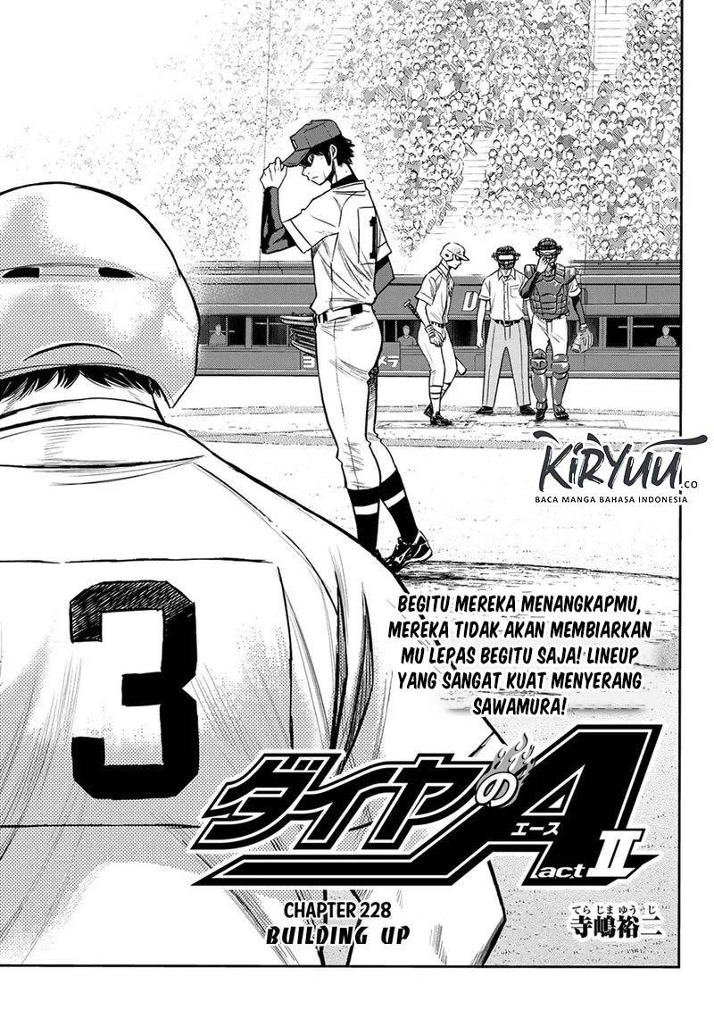 Diamond no Ace Act 2 Bab 228 halaman 2