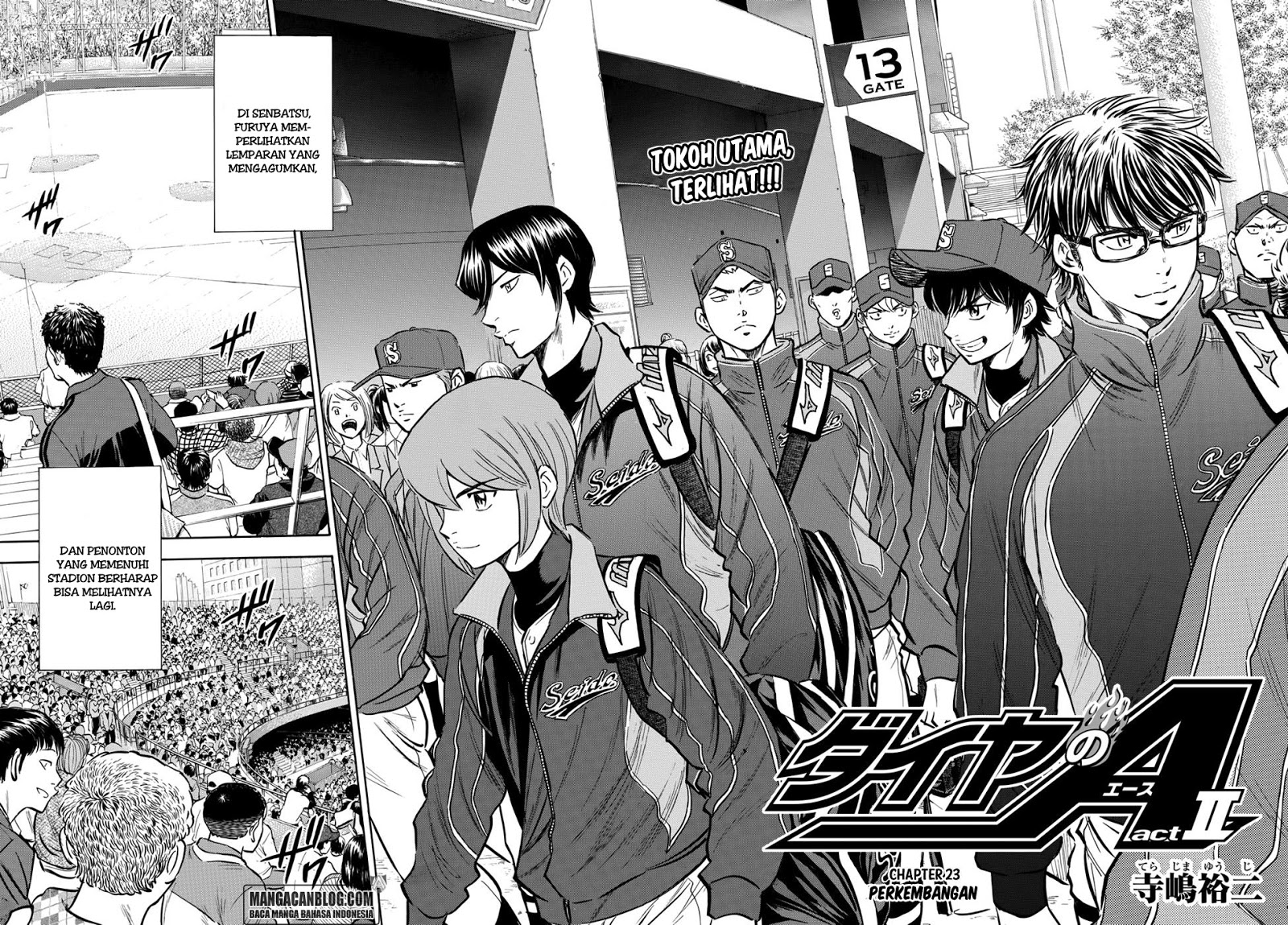 Diamond no Ace Act 2 Bab 23 halaman 2