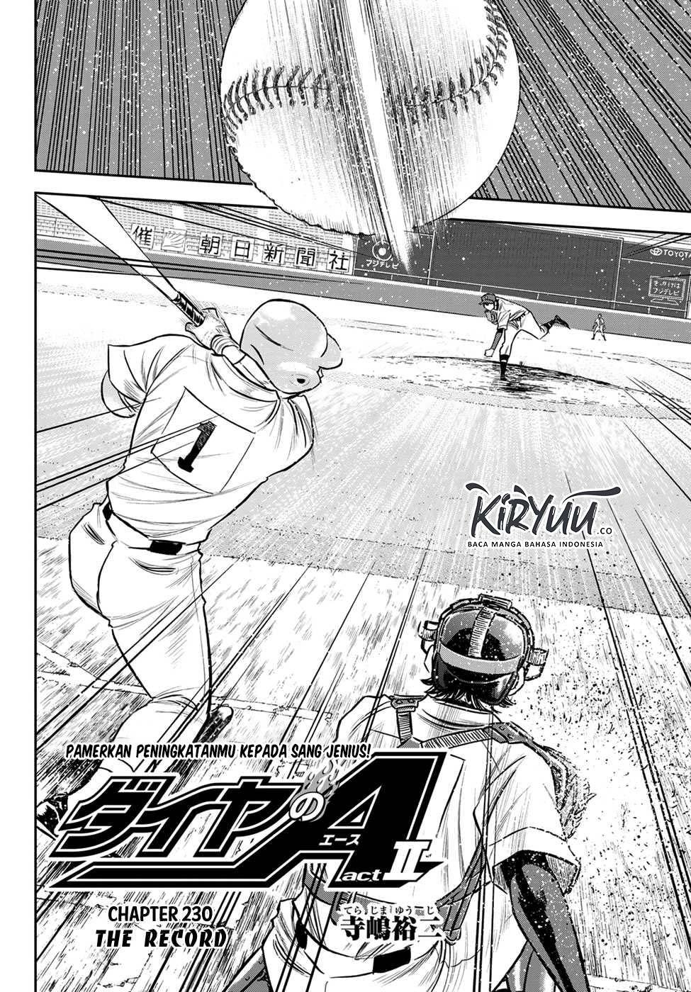 Diamond no Ace Act 2 Bab 230 halaman 3