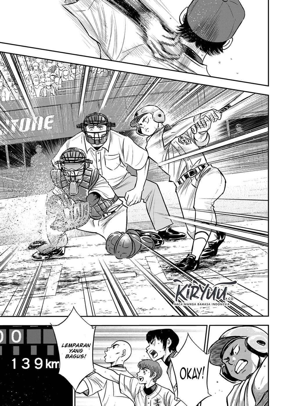 Diamond no Ace Act 2 Bab 230 halaman 6