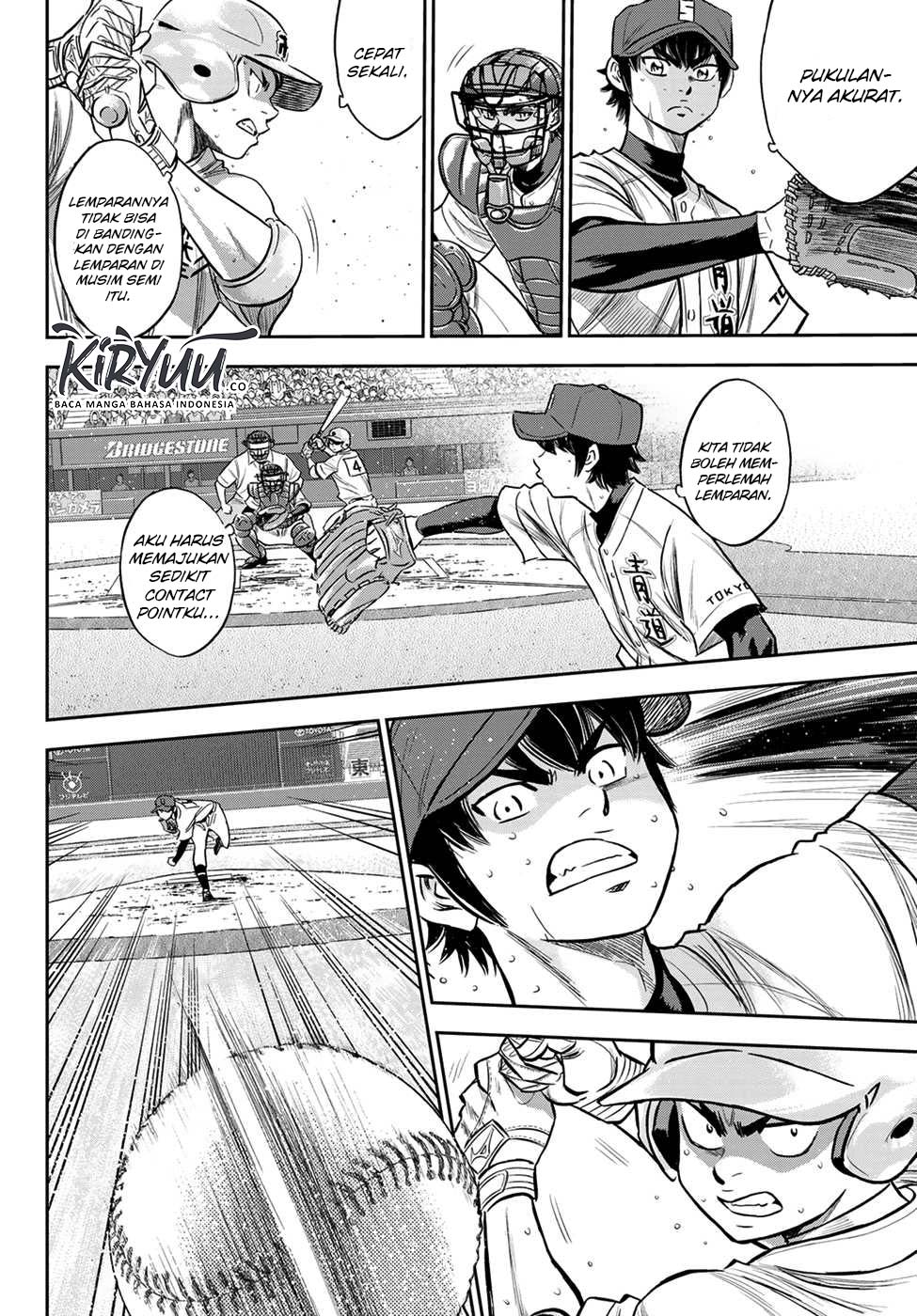Diamond no Ace Act 2 Bab 230 halaman 7