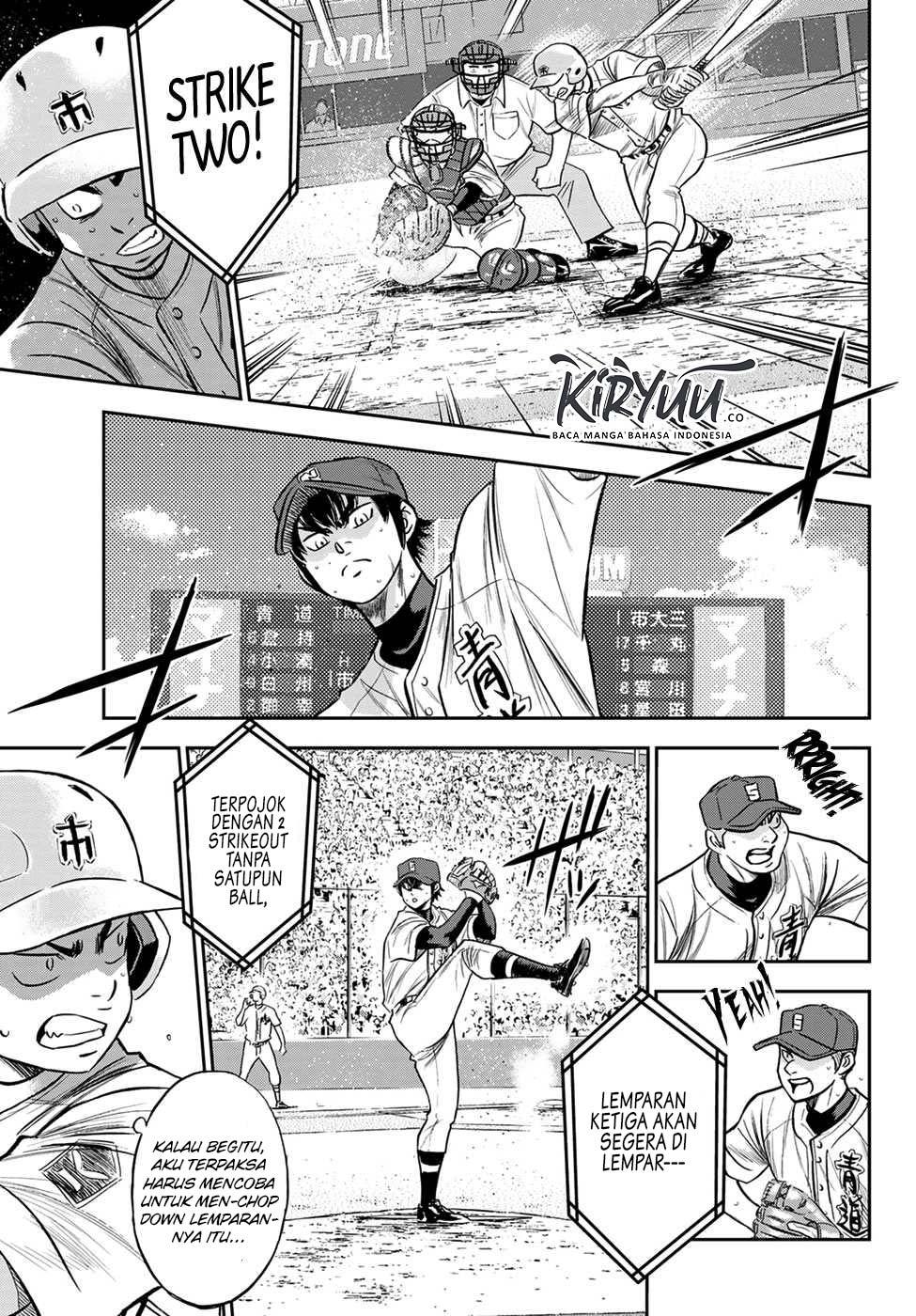 Diamond no Ace Act 2 Bab 230 halaman 8