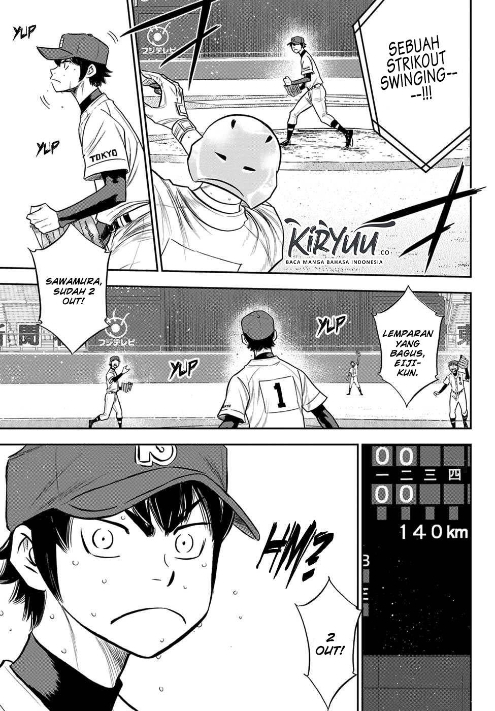 Diamond no Ace Act 2 Bab 230 halaman 10