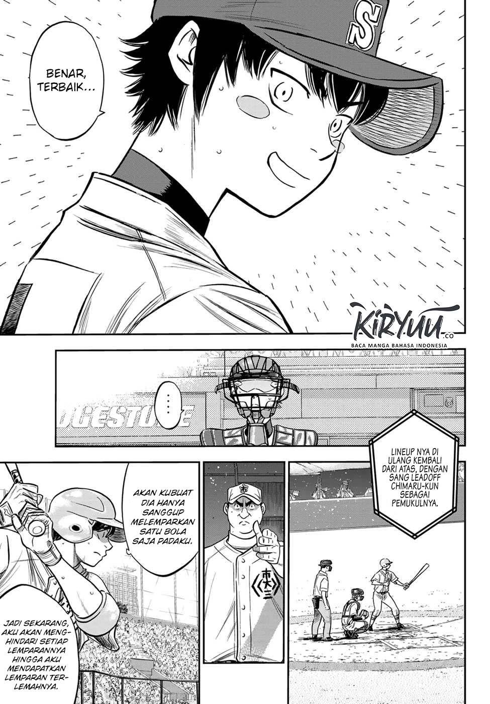 Diamond no Ace Act 2 Bab 230 halaman 12