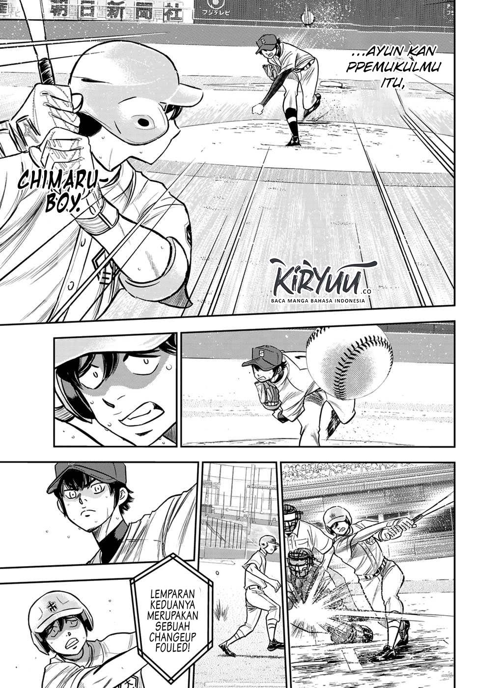Diamond no Ace Act 2 Bab 230 halaman 14
