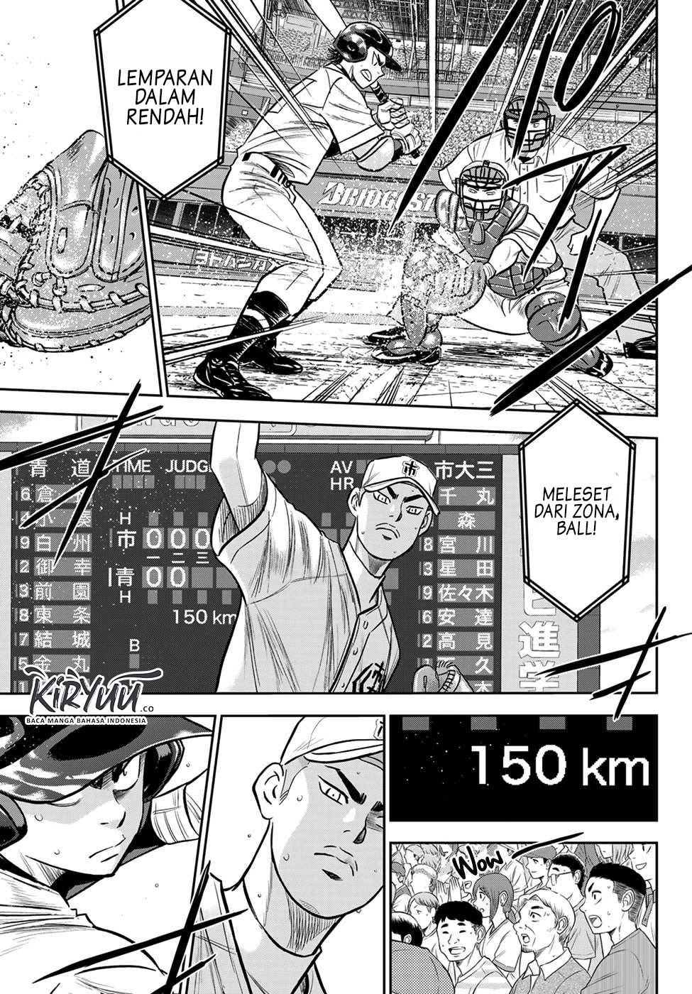 Diamond no Ace Act 2 chapter 232 halaman 8