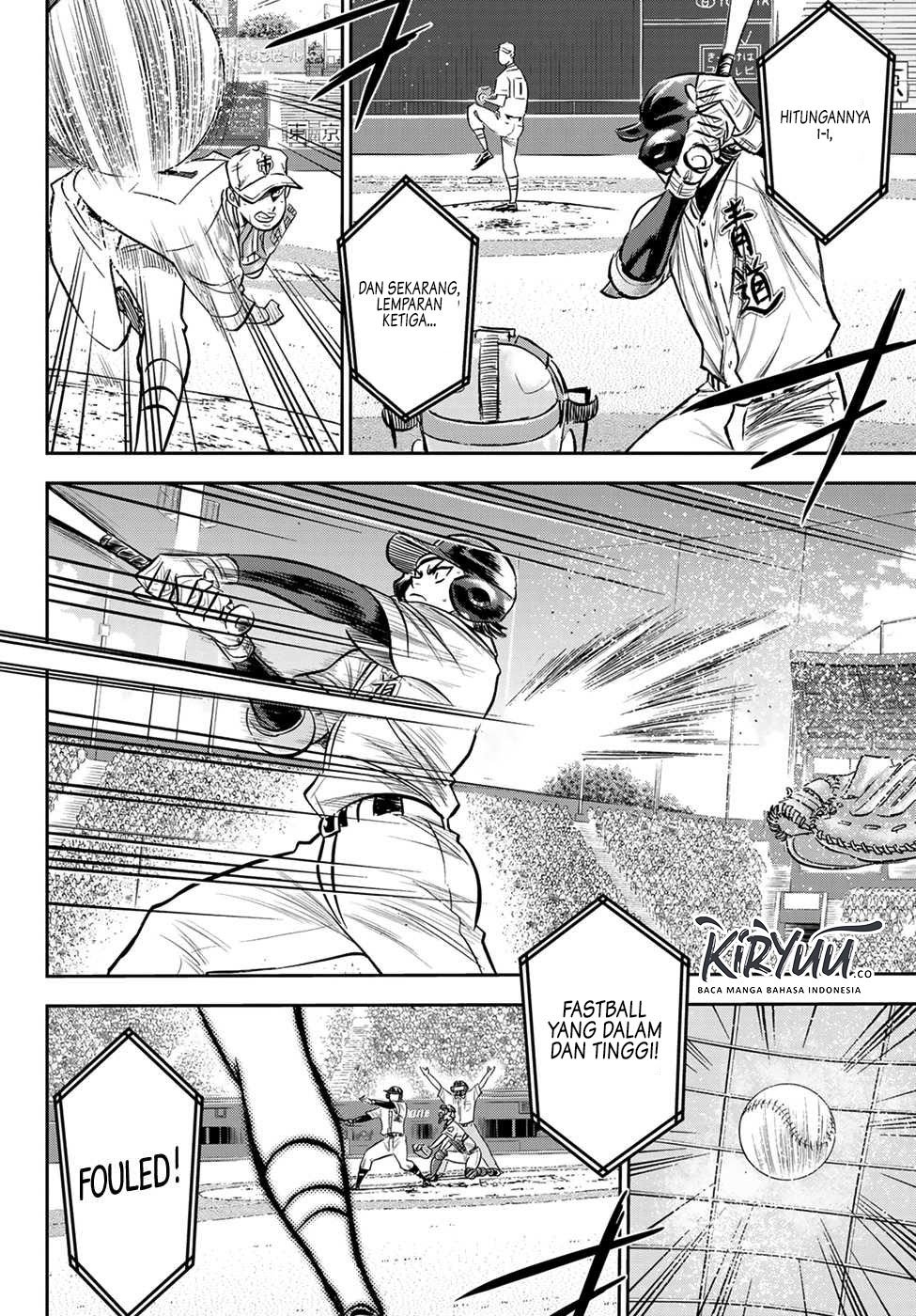 Diamond no Ace Act 2 chapter 232 halaman 9