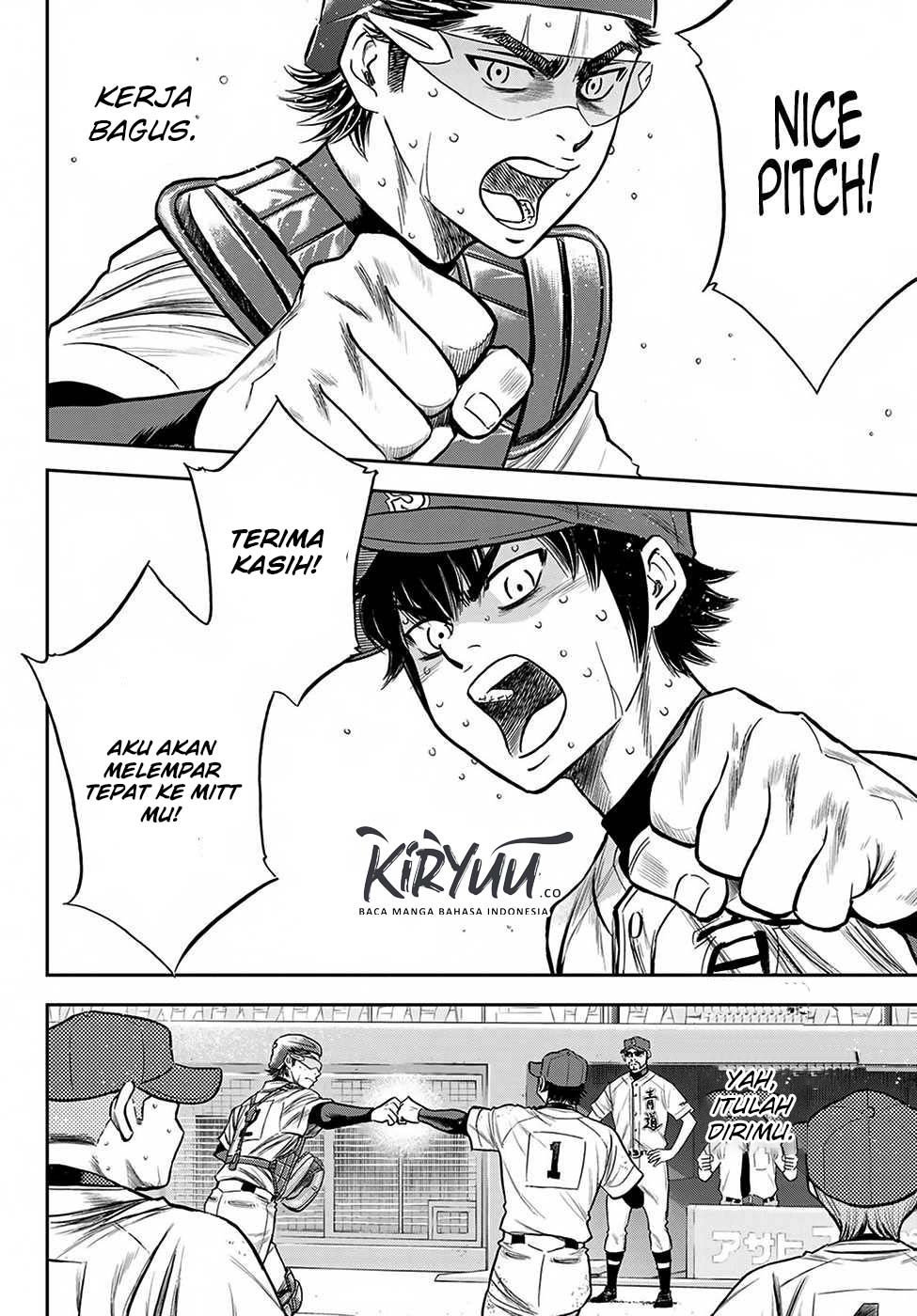Diamond no Ace Act 2 chapter 240 halaman 14